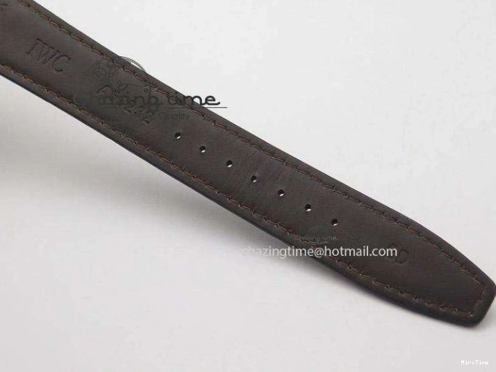 MIROTIME 0329 Pilot Chrono RG 3878 ZF Best Edition Grey Dial On Brown Leather Strap A UrbanChic 7330